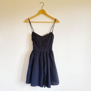 Black Polka-Dot Urban Outfitters Dress